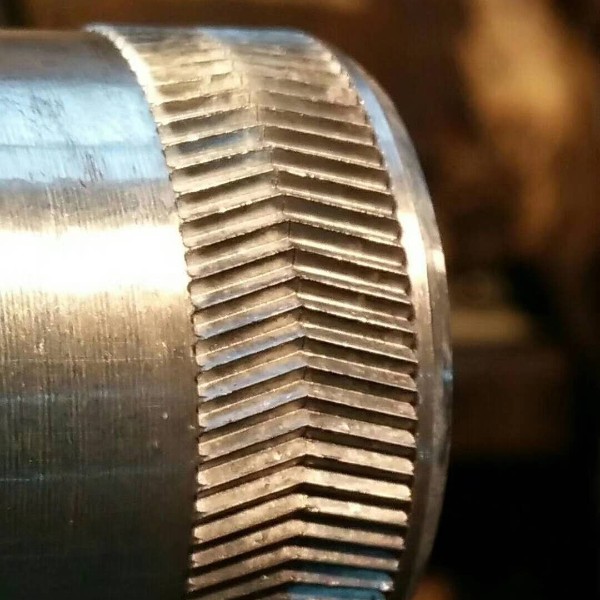 嘉升滚花刀具丨人字形滚花刀具试验成功
